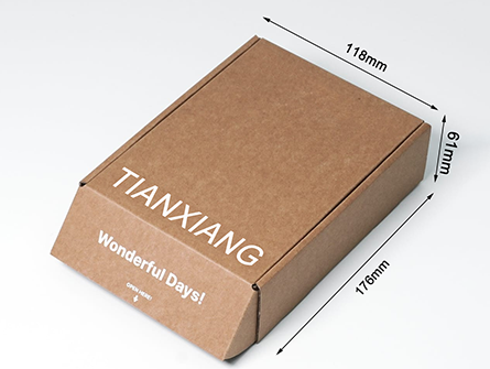 Corrugated Shipping Mailer Box Printed With Insert